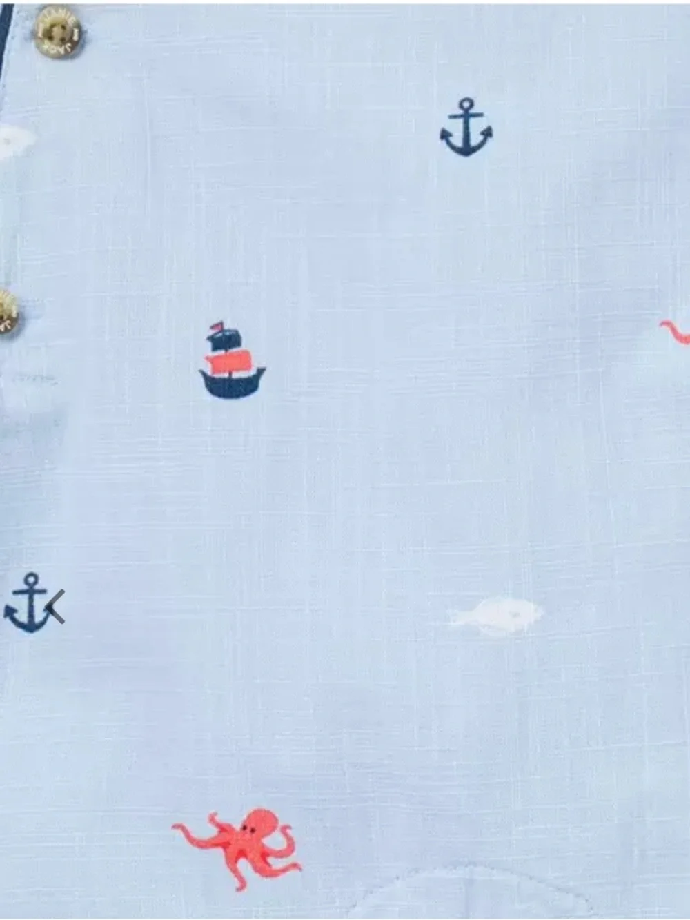 Baby sea friends overall